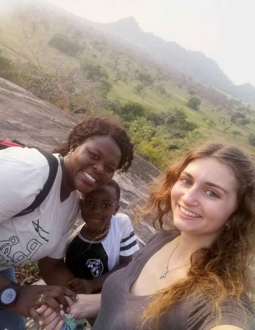 Melanie in Ghana